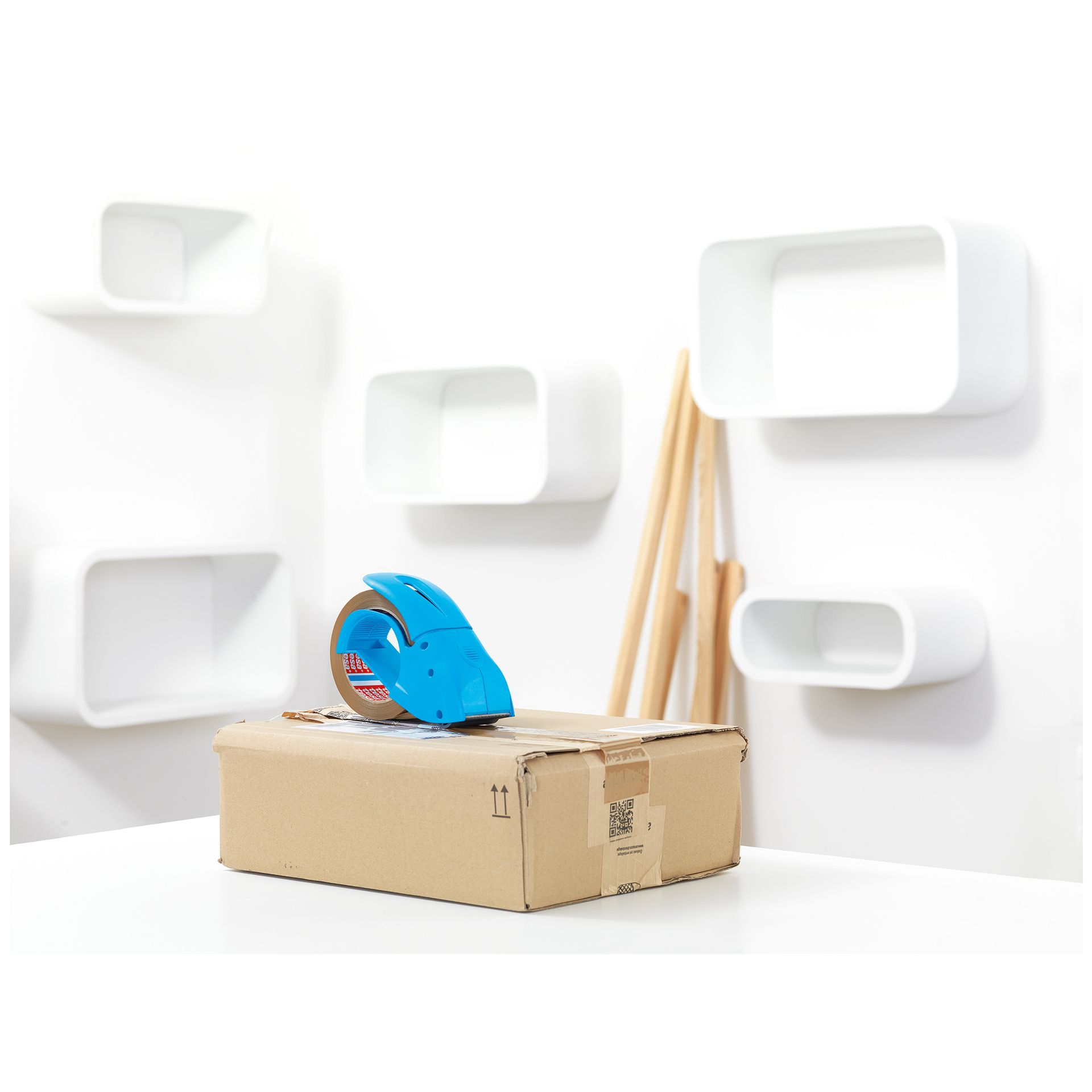 Packbandabroller Pack n Go blau