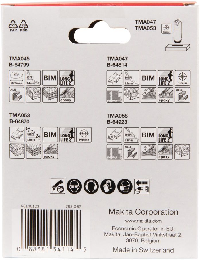 MAKITA Tauchsägeblatt-Set