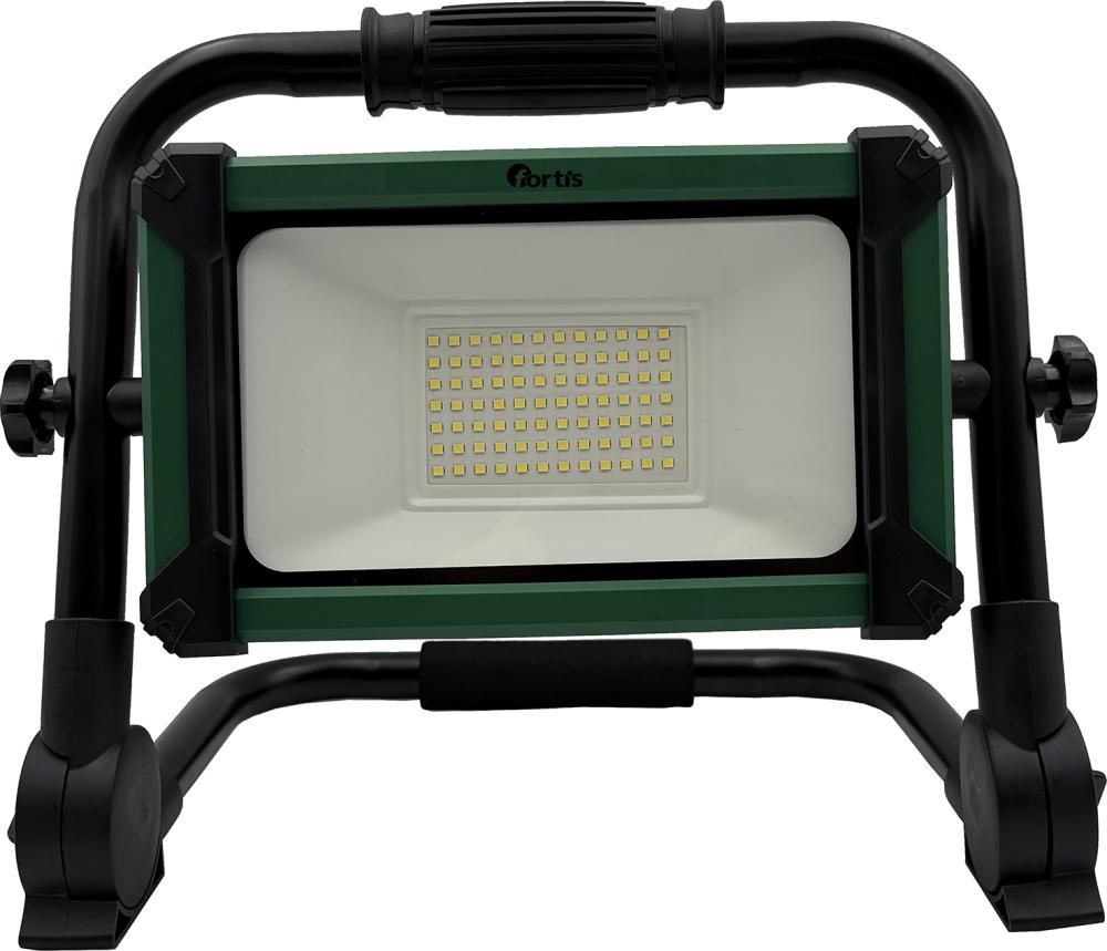 Baustrahler 50Watt 5000 Lumen klappbar FORTIS
