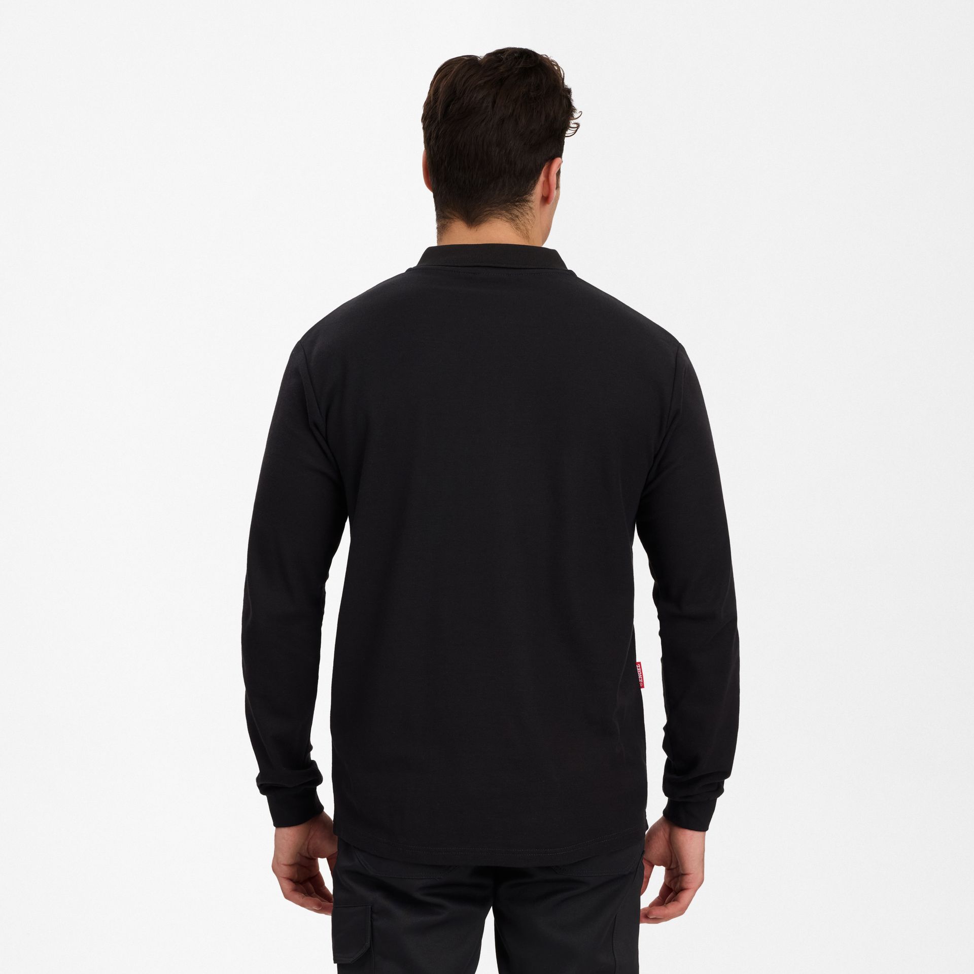 Safety+ Poloshirt Schwarz, Gr. L