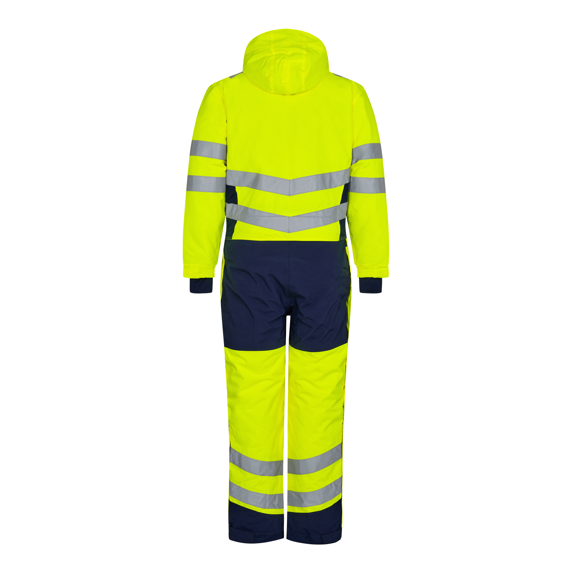Safety Winteroverall Gelb/Blue Ink, Gr. M