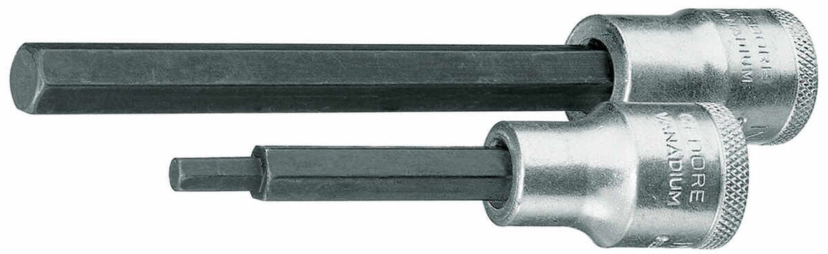 IN 19 L 10-140 Schraubendrehereinsatz 1/2" 140 mm Innen-6-kant 10 mm