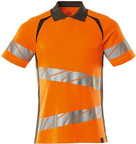 MASCOT Poloshirt ACCELERATE SAFE hi-vis orange/dunkelanthrazit Gr. 2XL