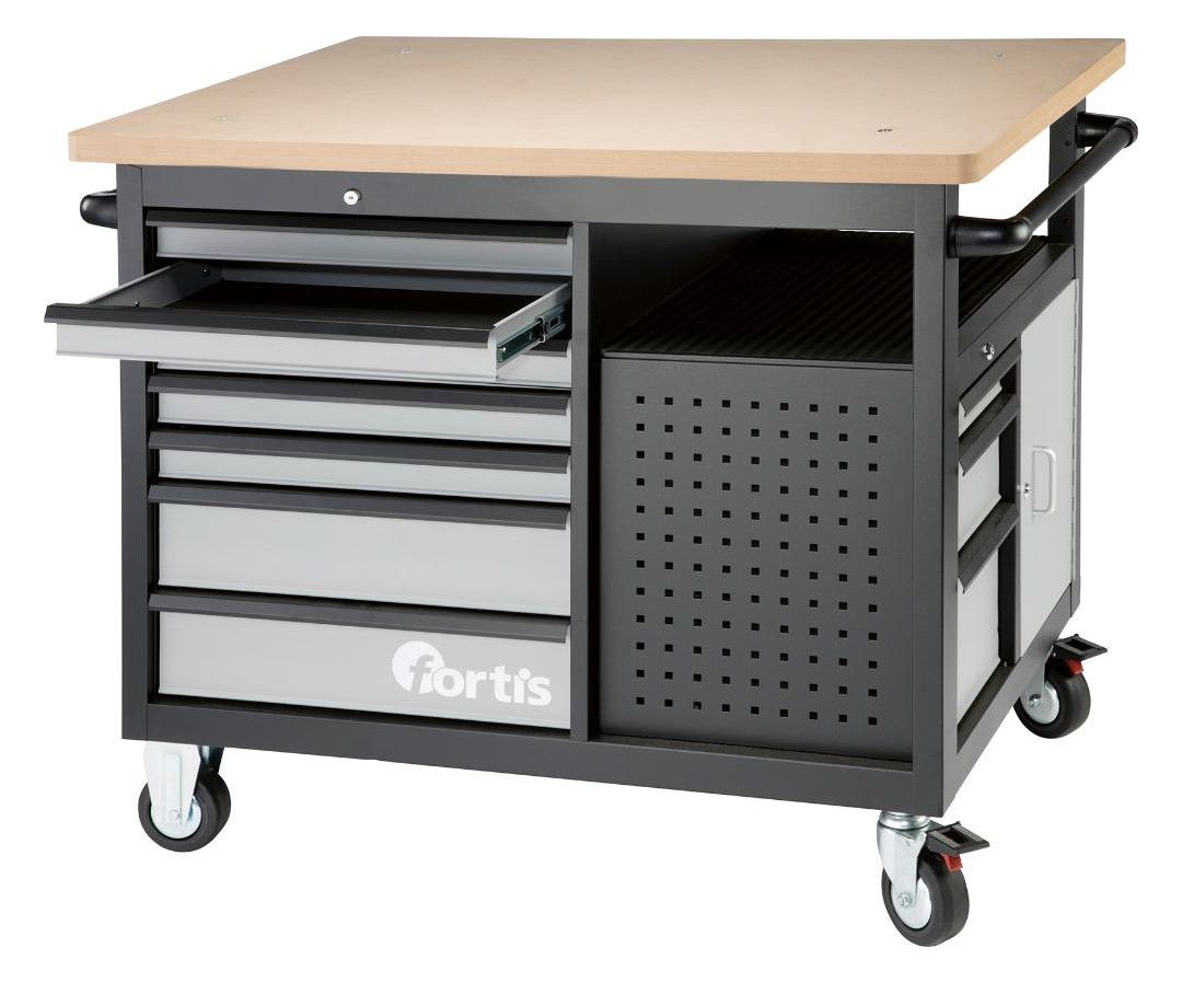 FORMAT Rollwerkbank, schwarz/grau