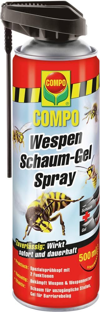 Wespen Schaum-Gel Spray Aerosoldose 500 ml COMPO