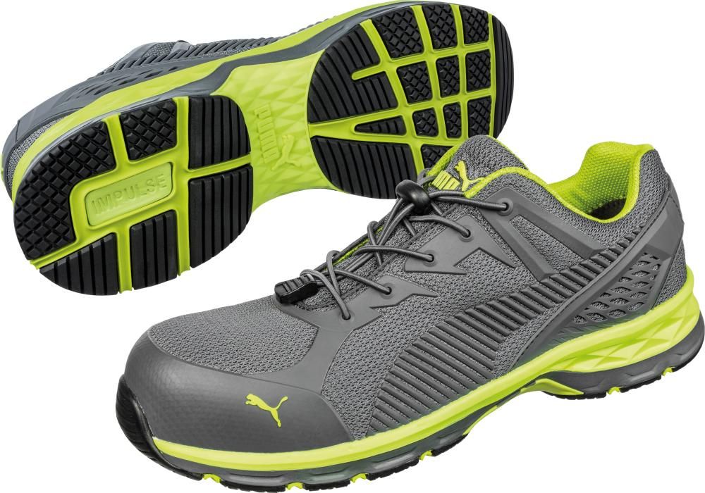 Halbschuh 643880 S1P ESD grau/limette Gr.39 Puma