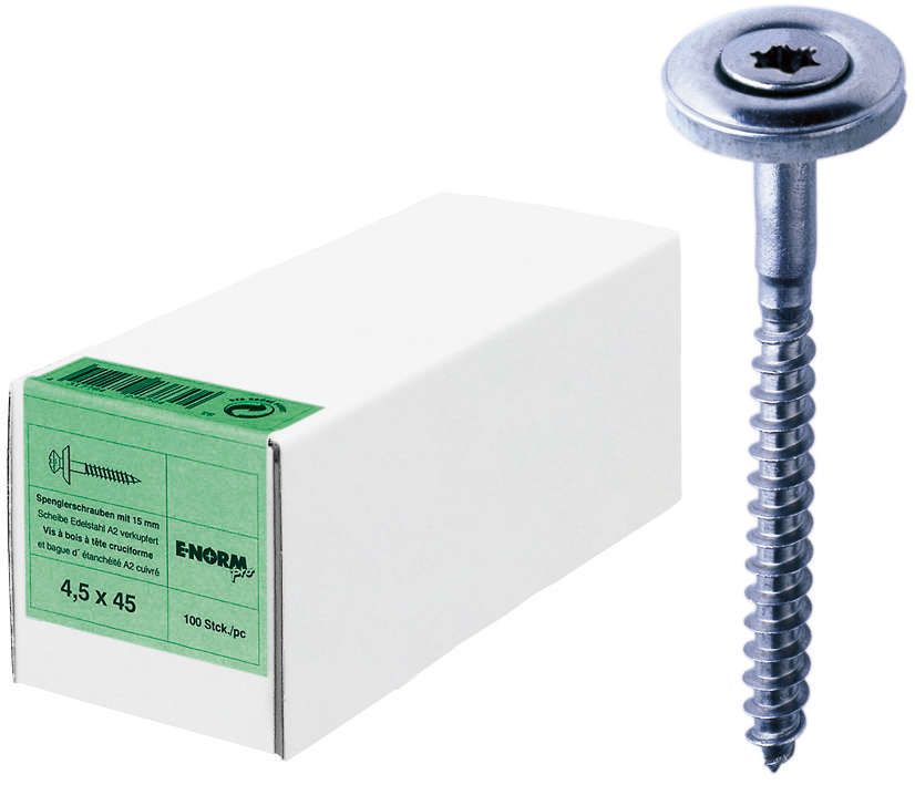 Spenglerschraube A2 ISR204,5x 80 15 E-NORMpro
