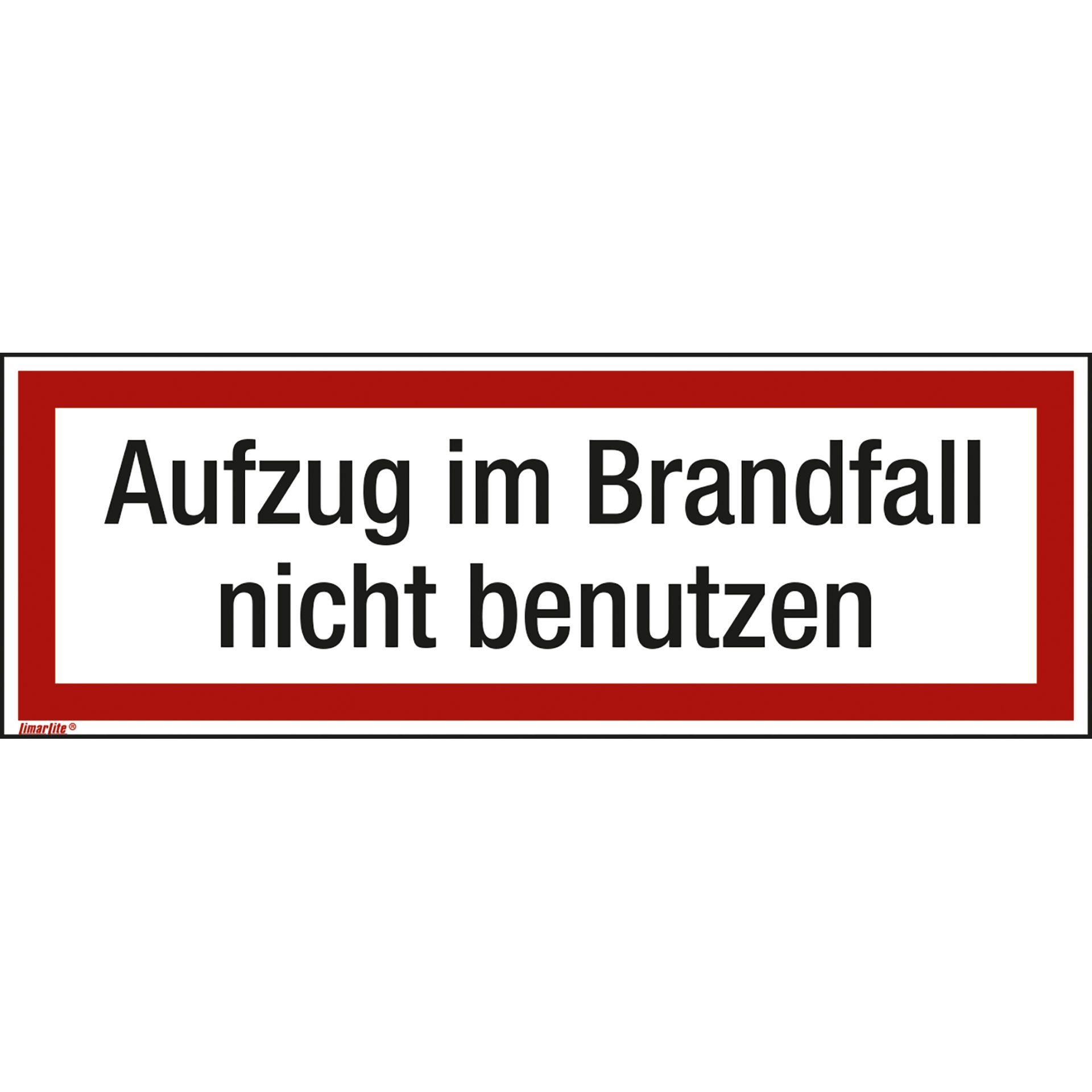 Hinweisschild Aufzug 297x105mm