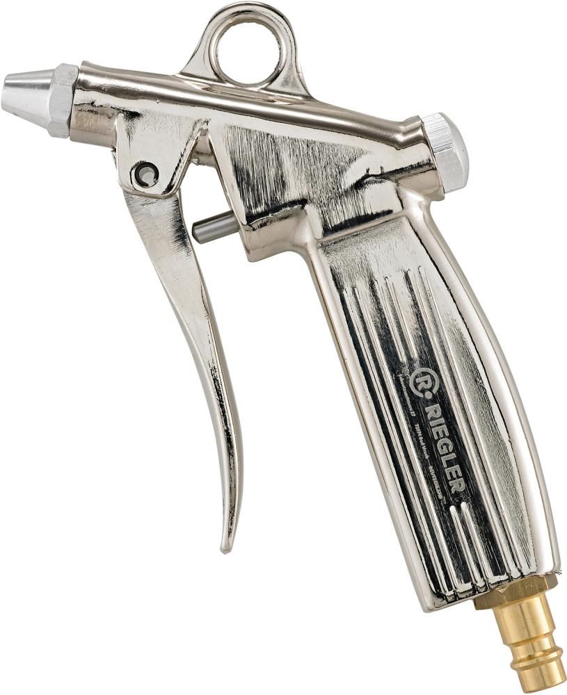 Ausblaspistole Aluminium mit Stecker DN 7,2 Düse 1,5mm RIEGLER