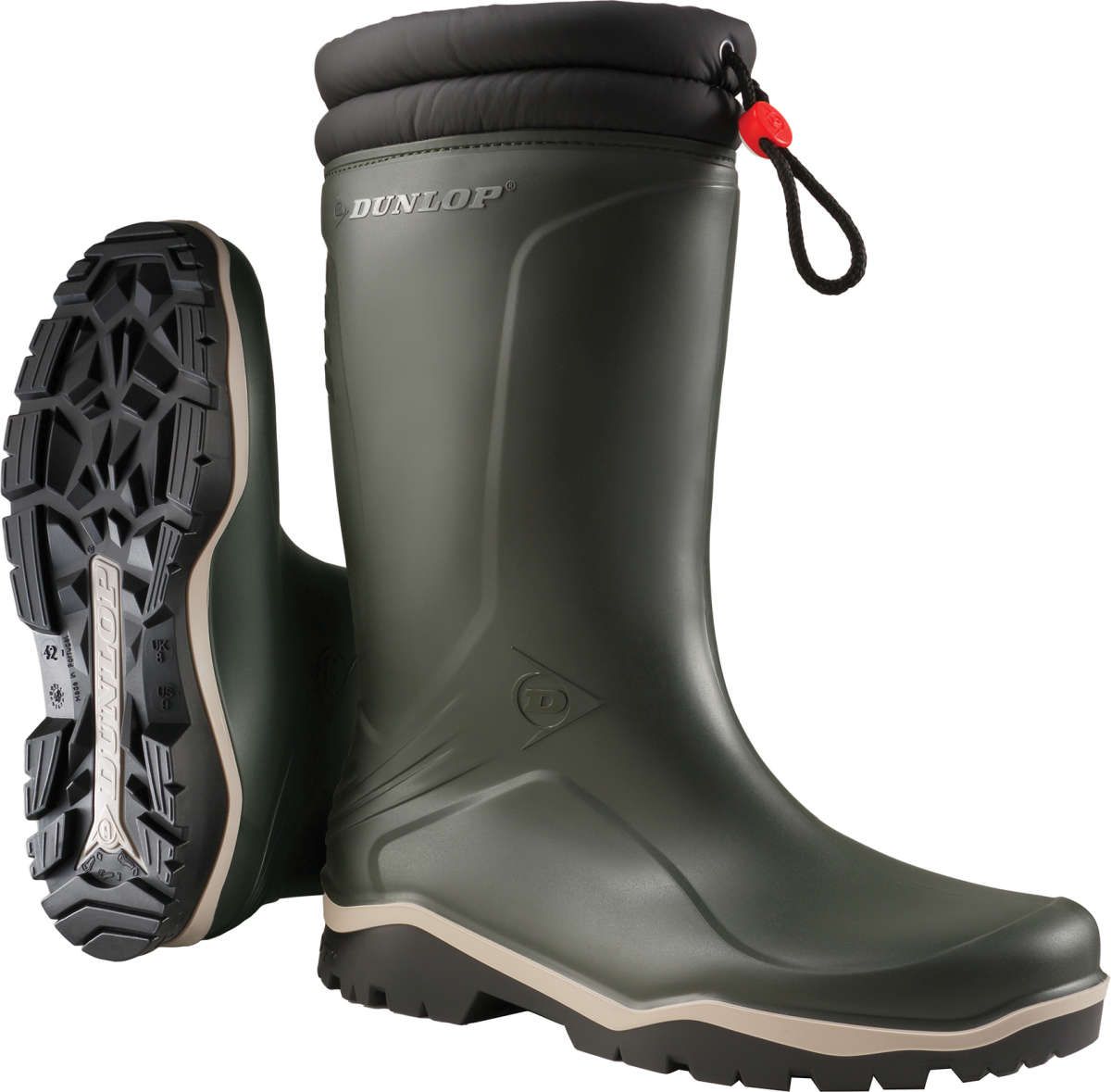 Winterstiefel Dunlop Blizzard, Gr. 39, grün