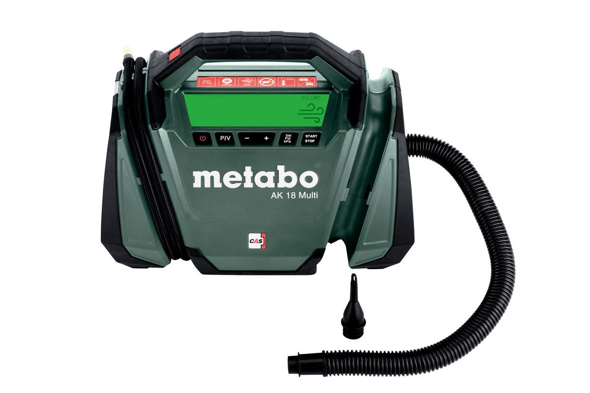 Akku-Kompressor AK 18 Multi Metabo ohne Akku ohne Ladegerät Karton