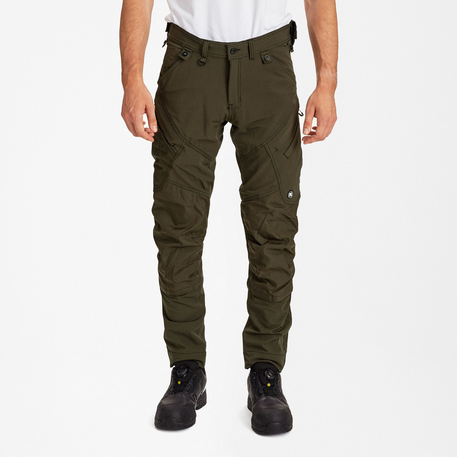 X-treme Arbeitshose mit 4-Wege-Stretch Forest Green, Gr. 34