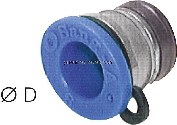 Einpresspatrone 4mm Steckanschluss, MSV-Körper