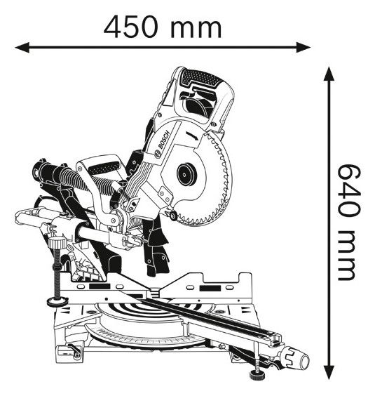 BOSCH Paneelsäge