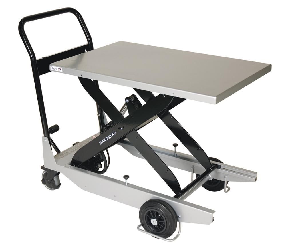 Hubplattformwagen Enzelschere Traglast 300kg