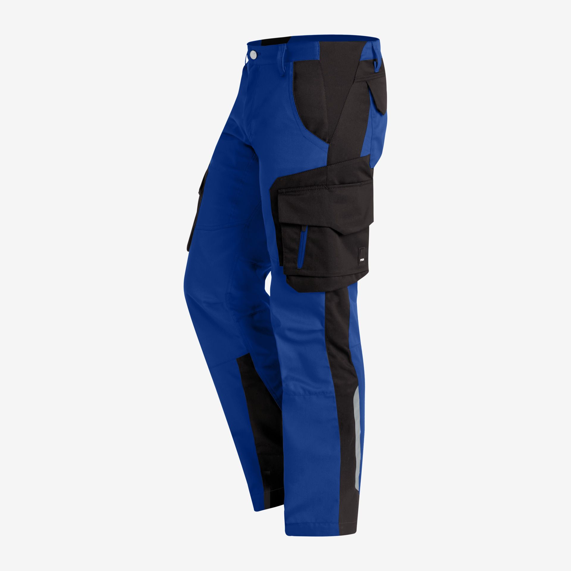 FHB Arbeitshose FABIAN royalblau-schwarz - Gr. 54