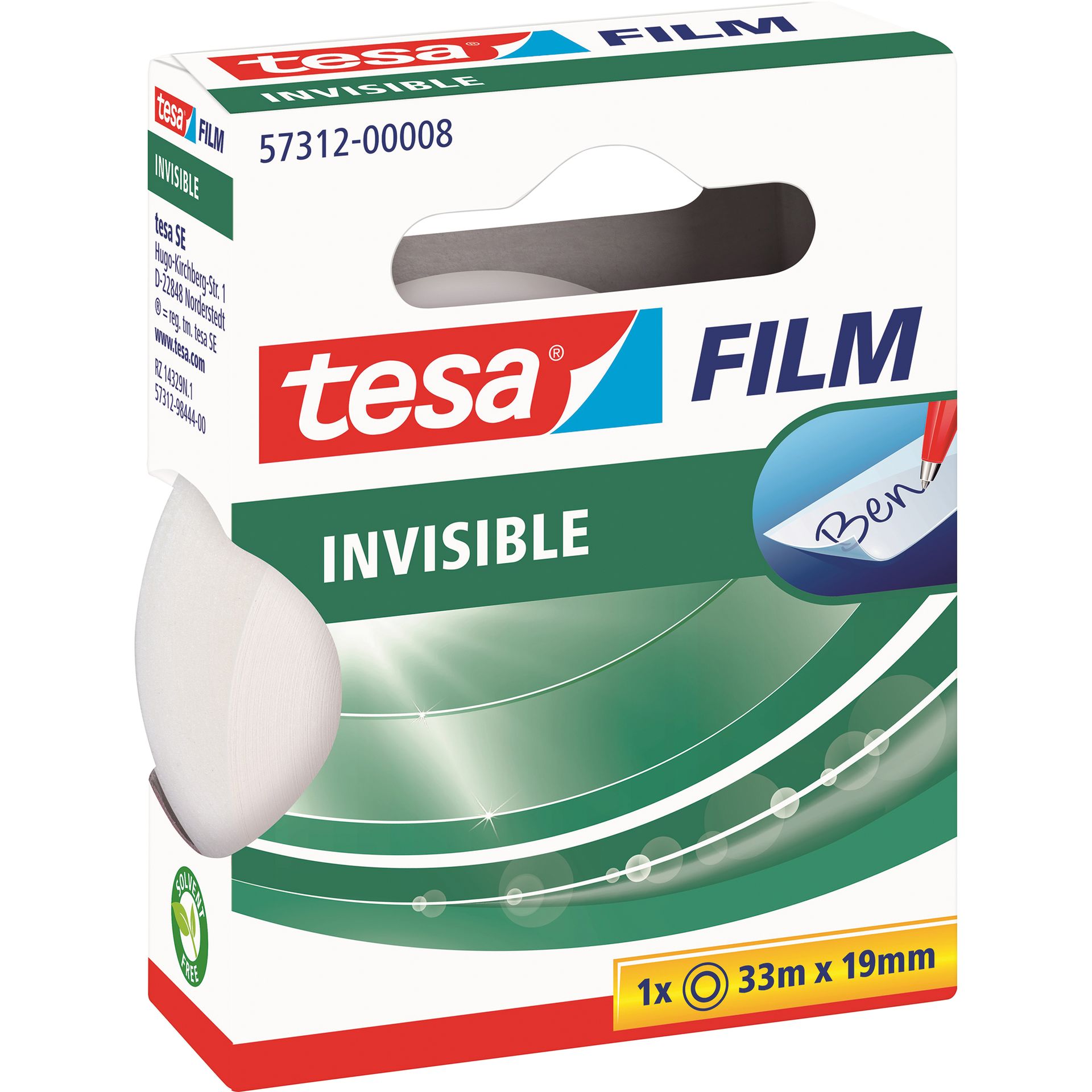 Klebefilm  matt- unsichtbar 19mmx33m