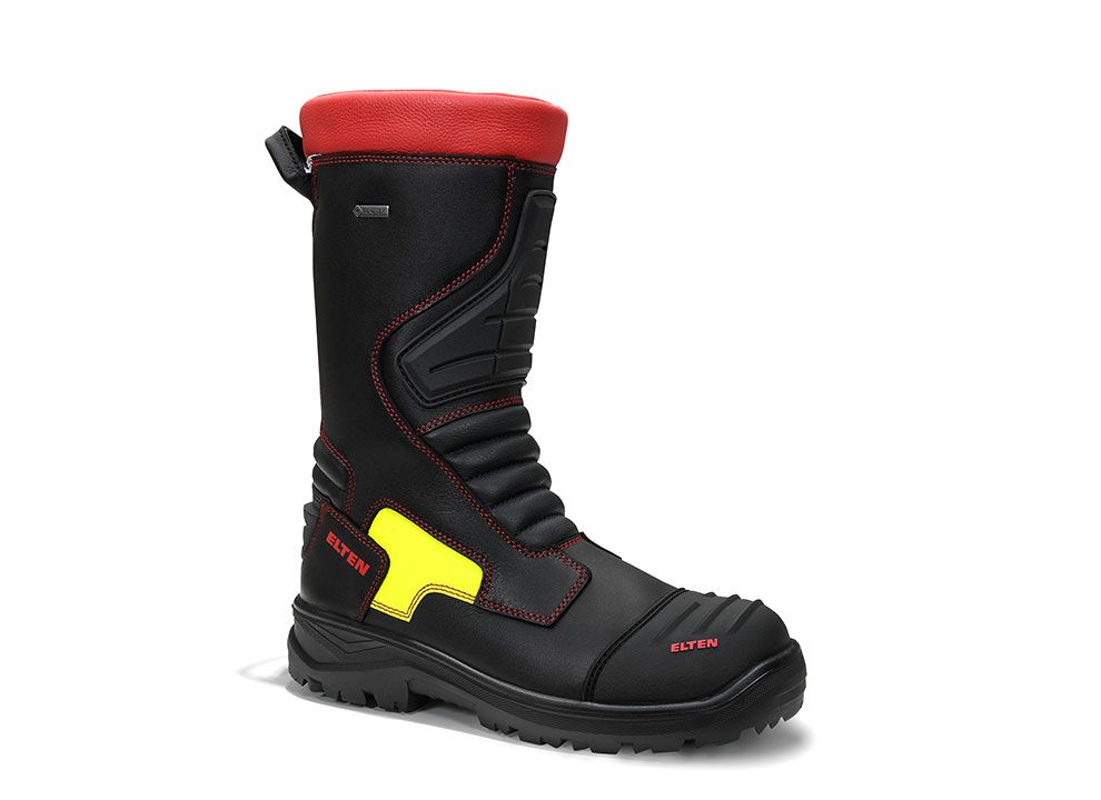 ELTEN Feuerwehrschlupfstiefel CRUZ F2A Stiefel (High) ESD, Schwarz, Gr. 47