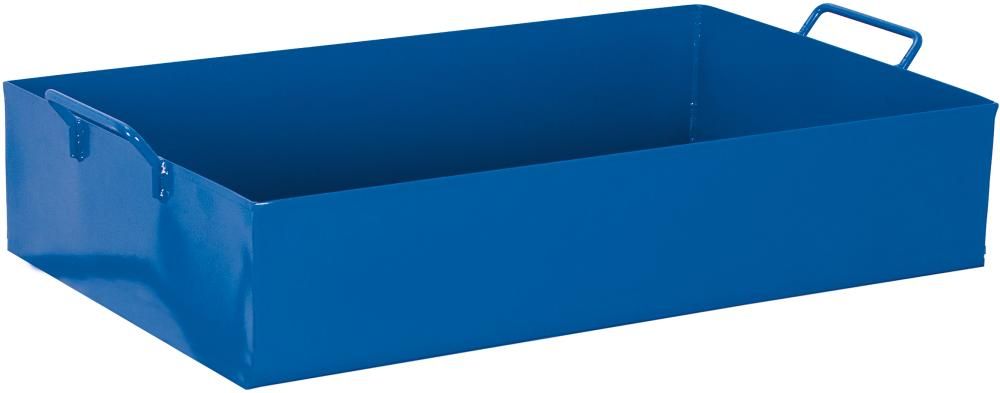 Abnehmbare Wanne für Tischwagen RAL 5010
