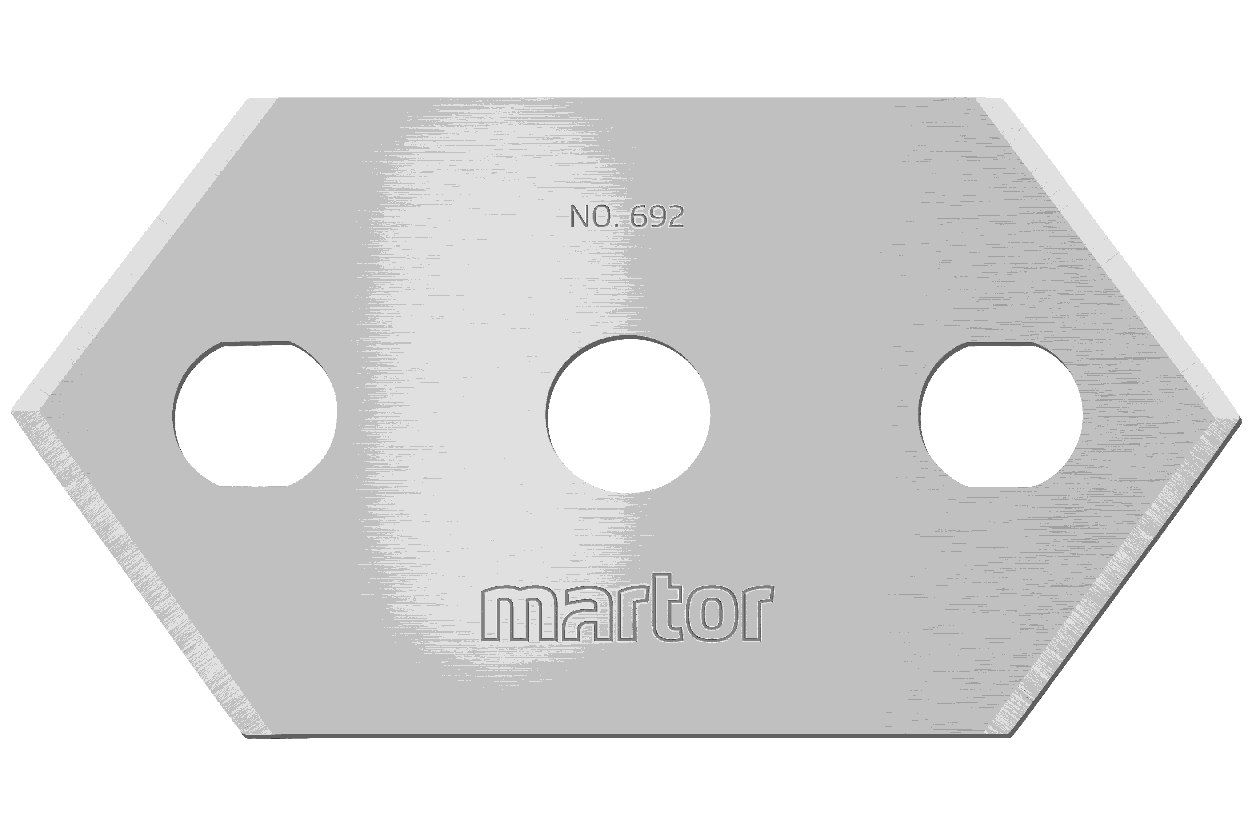 MARTOR Ersatzklinge SPITZKLINGE 692 Standardschliff | 10 Stück