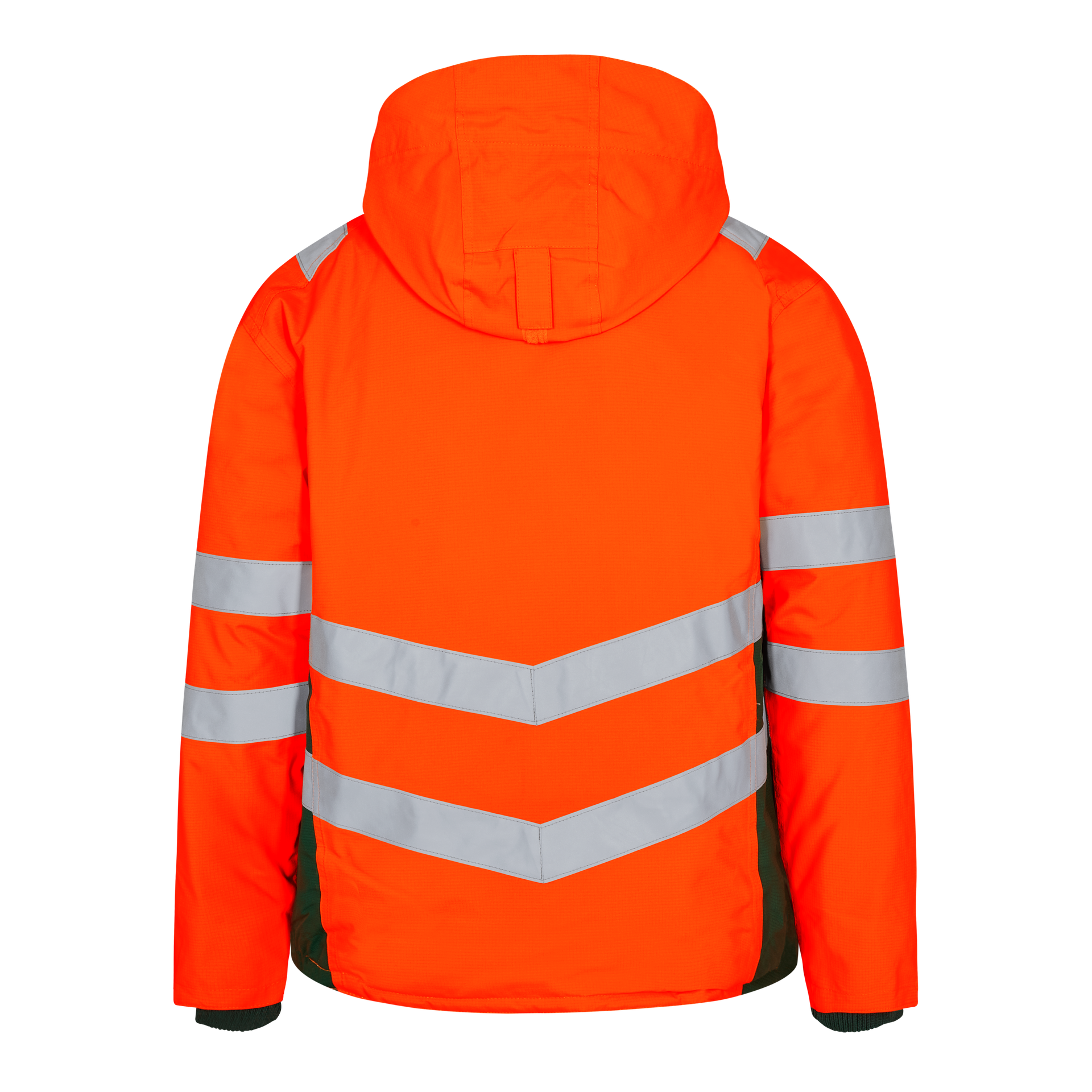 Safety Winterjacke Orange/Grün, Gr. 5XL