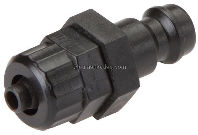 Kupplungsstecker (NW5) 6x4mm Schlauch, POM