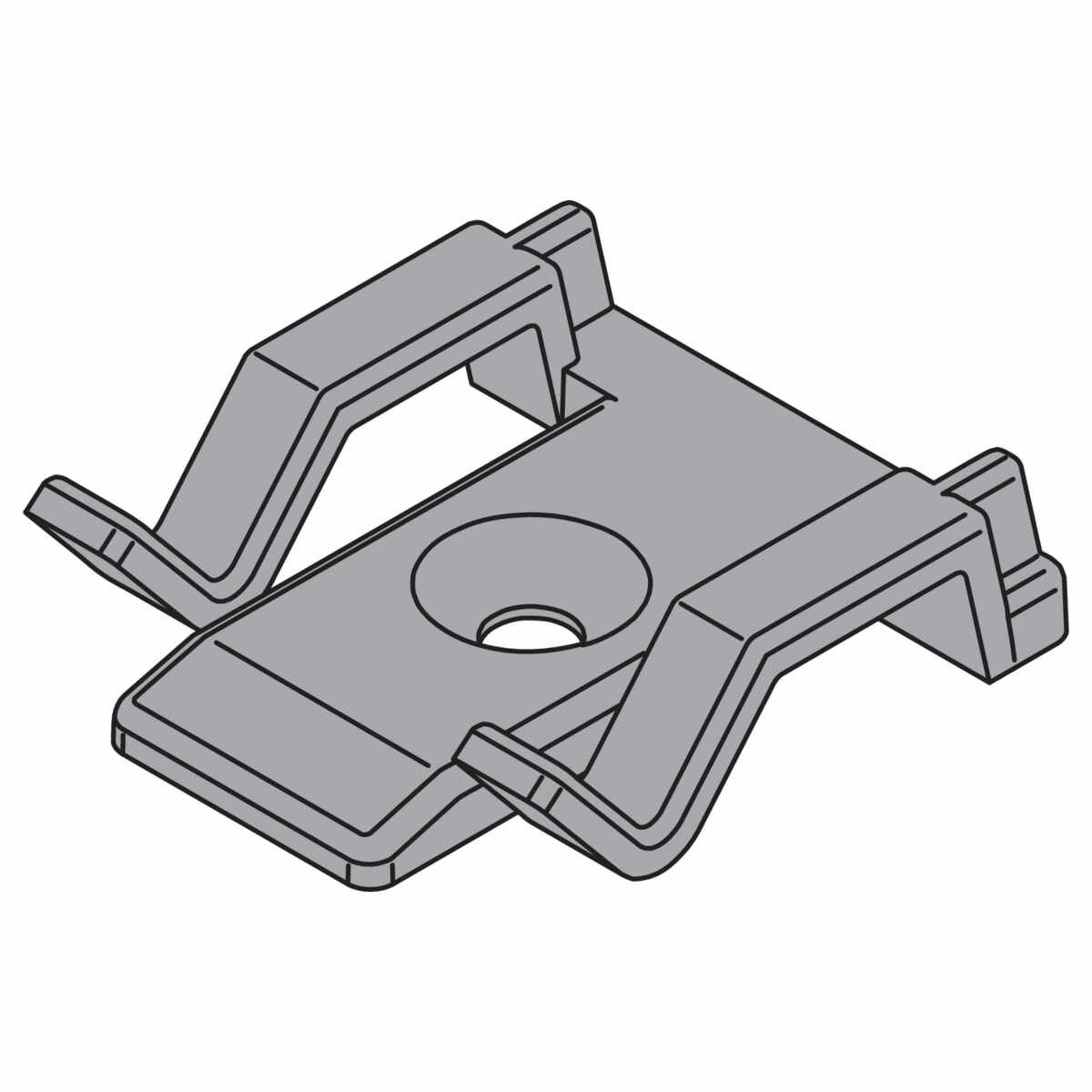 SERVO-DRIVE Kabelhalter, natur