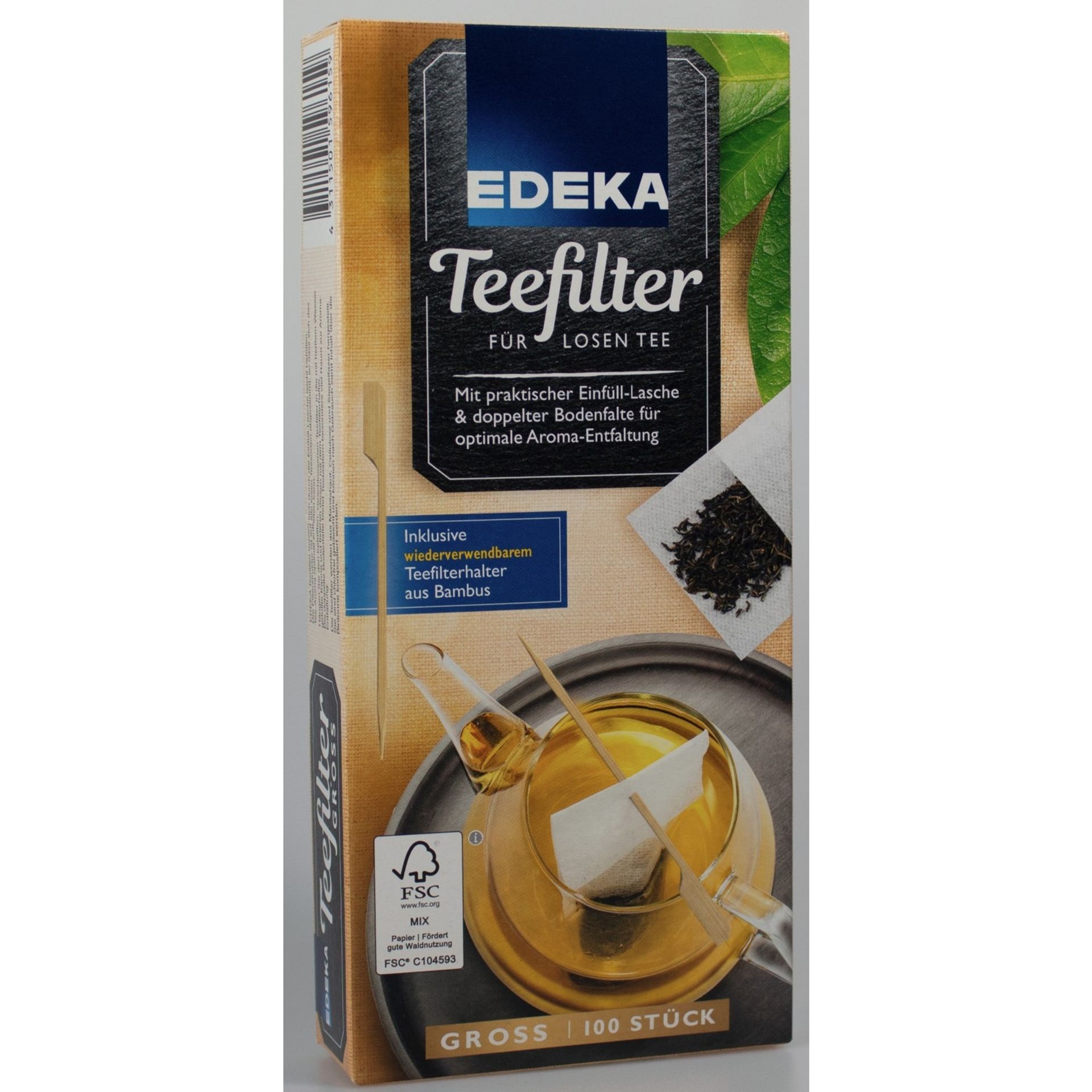 Teefilter groß 100St