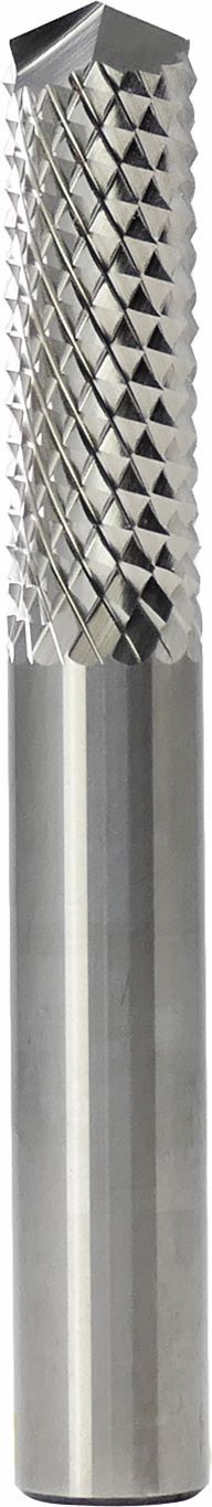 VHM-GFK-Fräser, mit Bohrerspitze Ø 1,60 mm