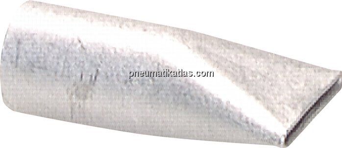 Flachdüse Aluminium, M 10 x 1-Kühlmittelschlauch