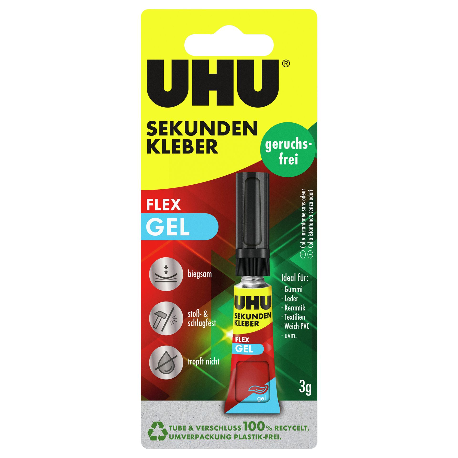 Sekundenkleber SUPERFLEX GEL 3g