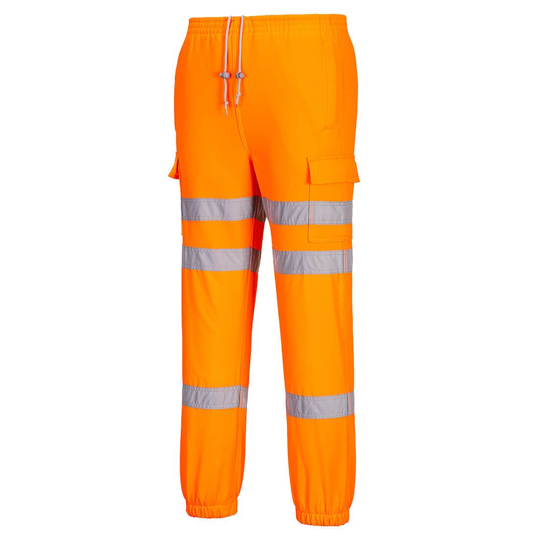 Portwest RT48 Warnschutz-Jogginghose, Orange, Gr. 2XL