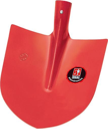 Frankfurter Schaufel Gr.5rot, gehärtet, o. Stiel Ideal