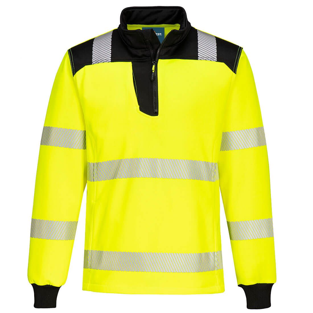 Portwest PW3 Warnschutz-Sweatshirt, Gelb, Gr. XL