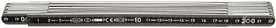 BMI Gliedermaßstab Alu 2mx14mm