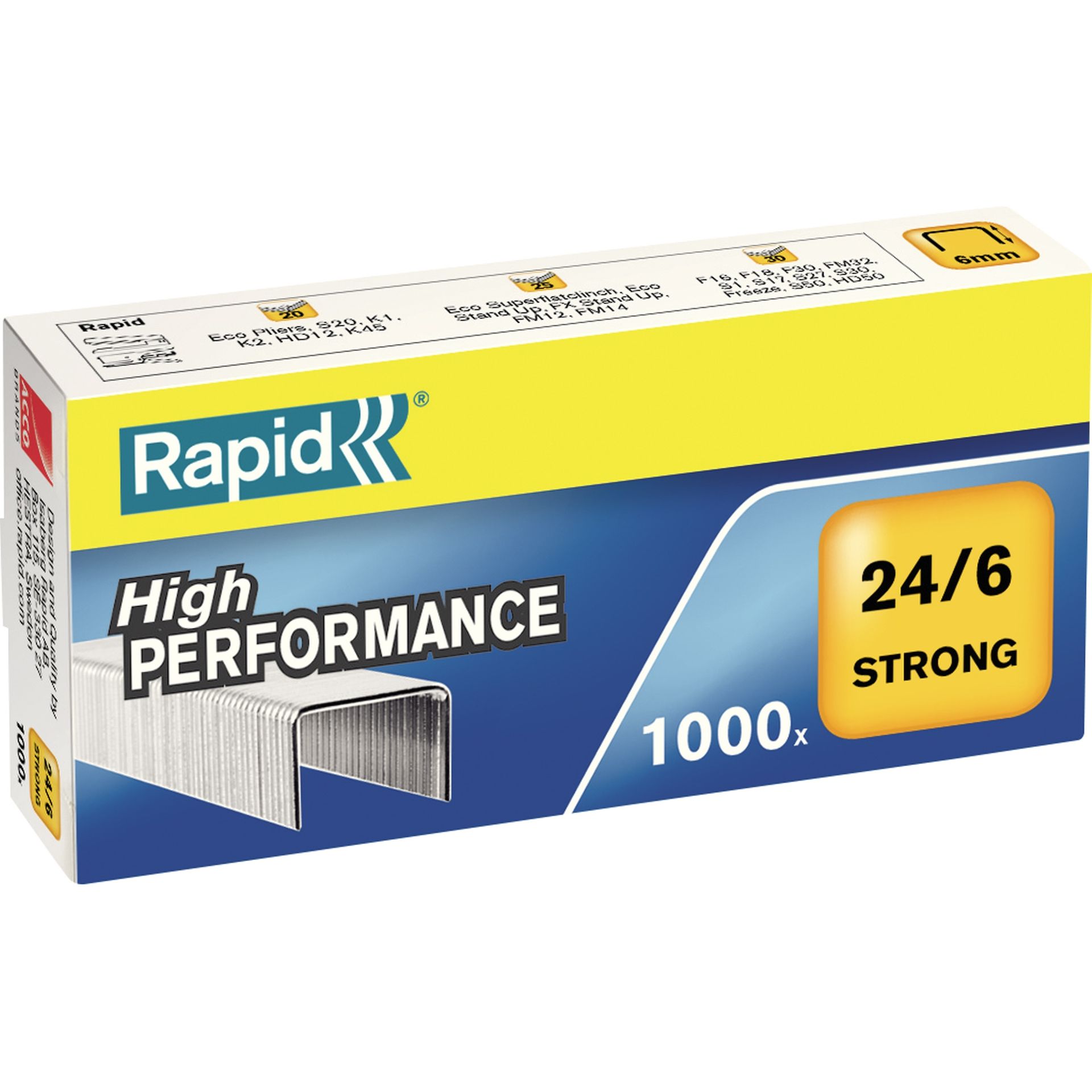 Heftklammer Strong 24/6 1.000 St./Pack.