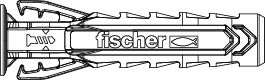 ART 88554 FISCHER-Dübel Nylon SX Plus 6 x 50 S