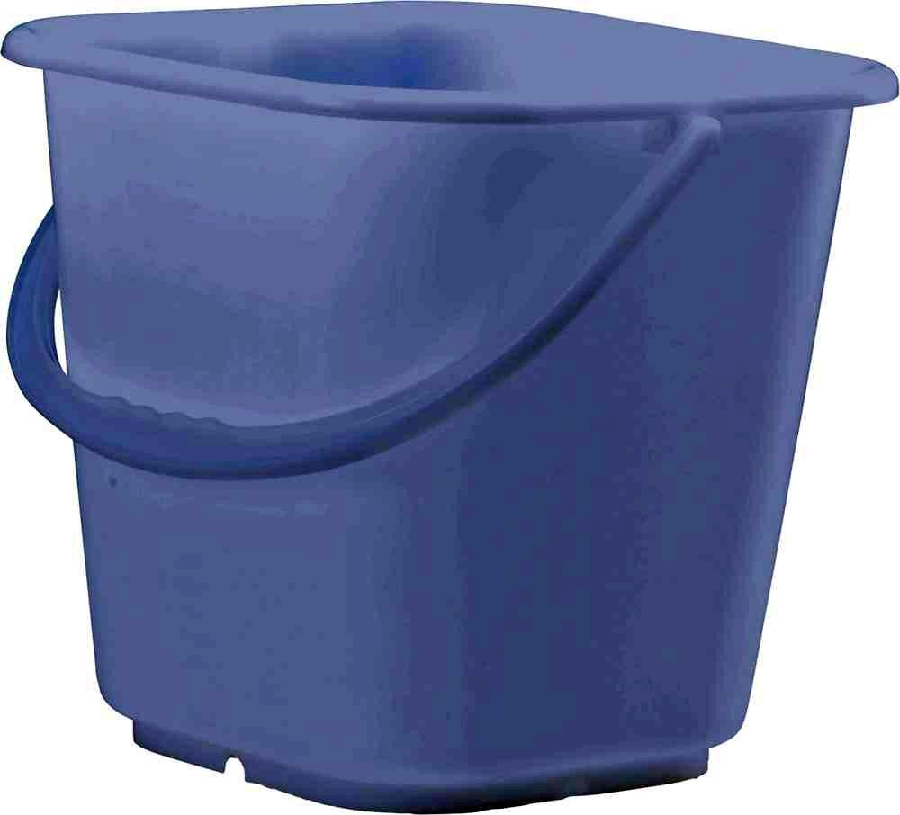 Industrieeimer 14 l B292xT292xH292 mm natur eckig ohne Ausguß
