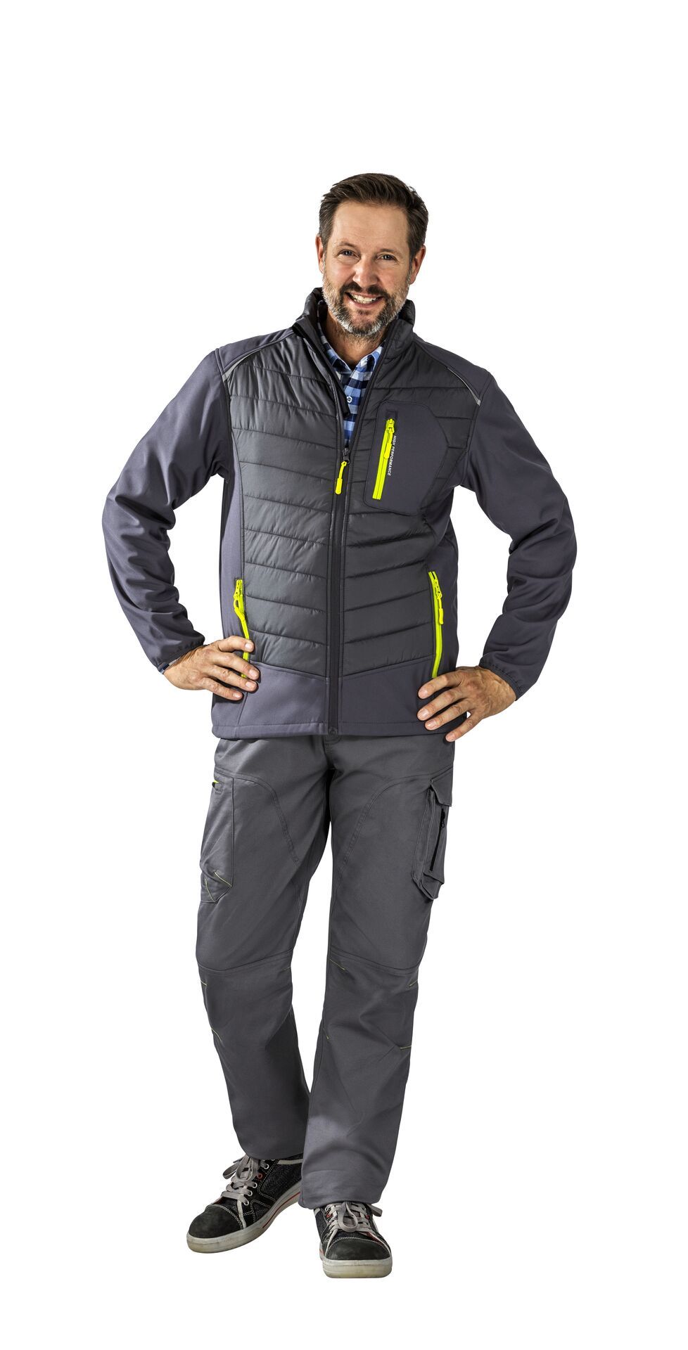 Planam Winterjacke PLANAM Stretchline, Outdoor anthrazit Gr. S