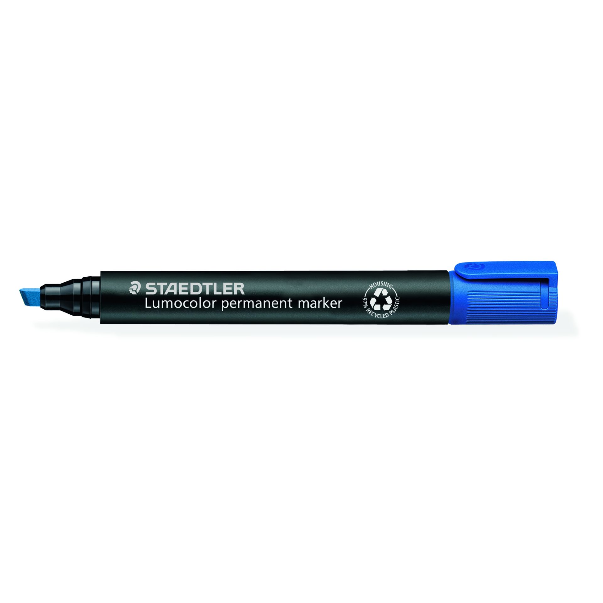 Permanentmarker Lumocolor 1-5mm Keilspitze blau