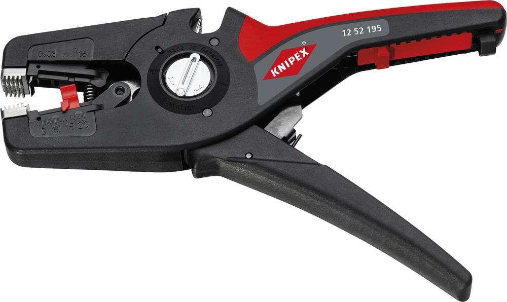 Automatik-Abisolierzange PreciStrip 16 12 52 195 KNIPEX