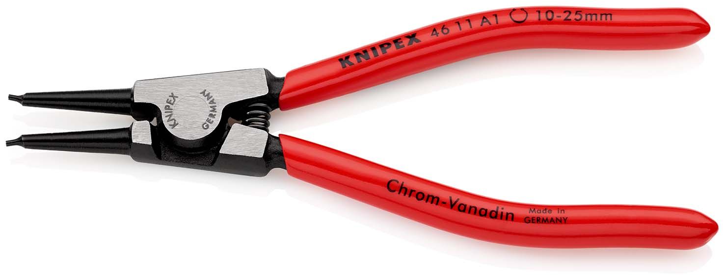 KNIPEX Sicherungsringzange für Außenringe auf Wellen mit Kunststoff überzogen
