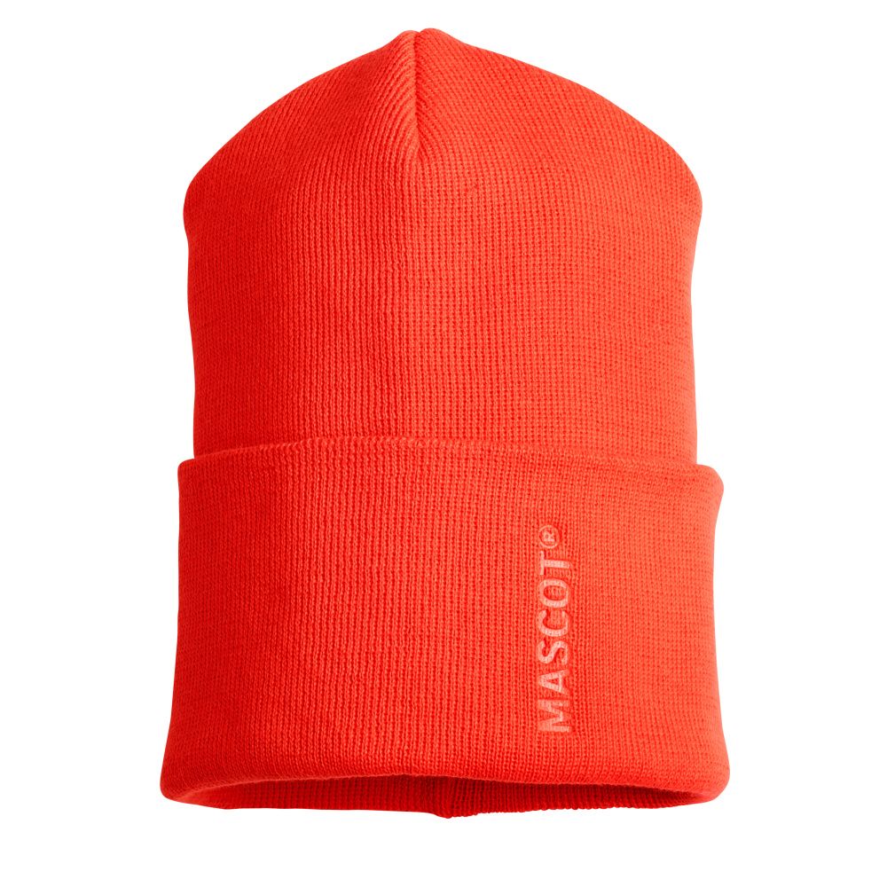 Strickmütze Hi-vis Rot, ONE