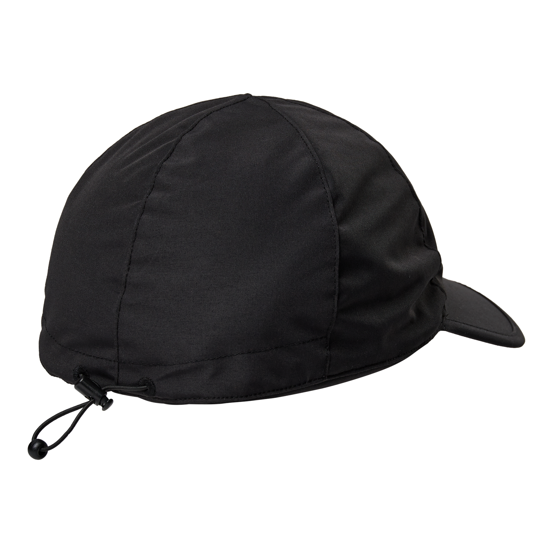 Winter Cap mit Ohrenklappen Schwarz, Gr. 56/57