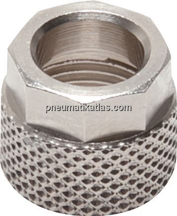 LE-Gewindestück R 1/8"-6x4mm, 1.4305 ohne Muttern