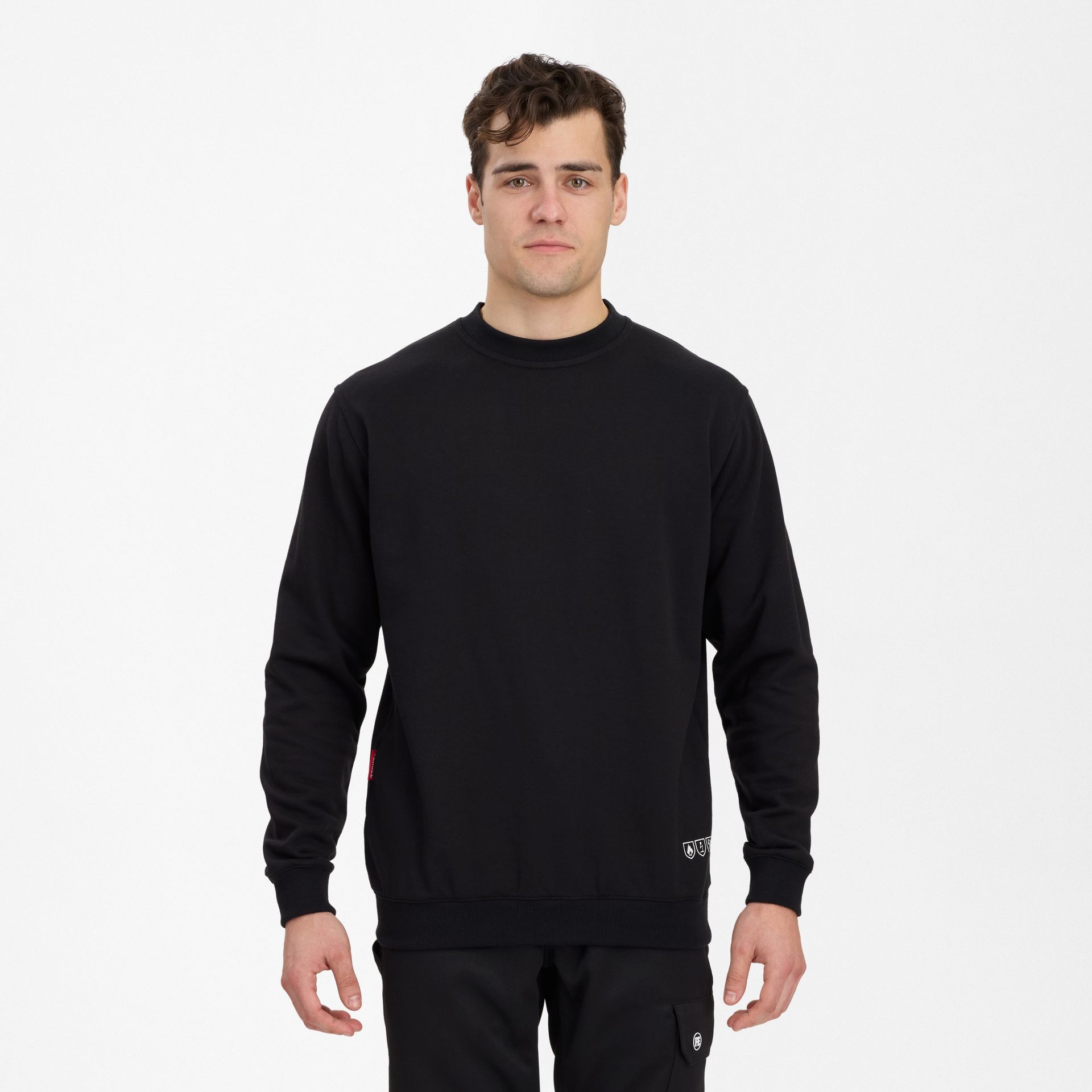 Safety+ Sweatshirt Schwarz, Gr. L