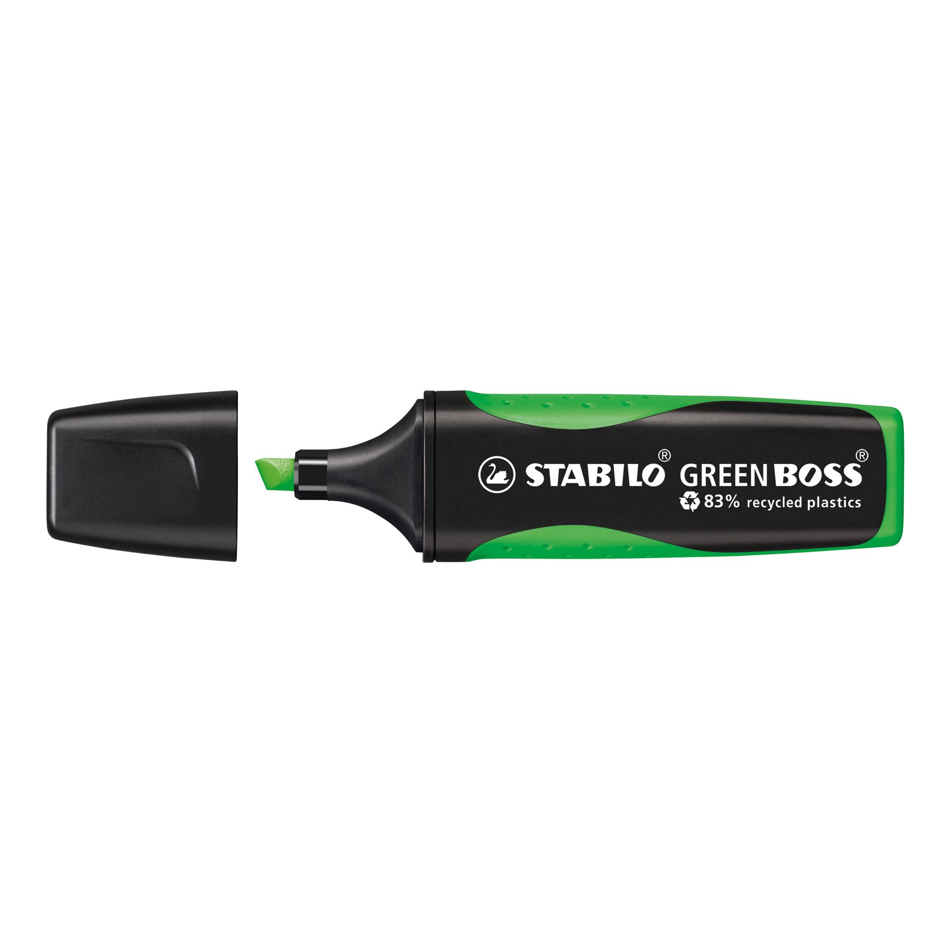 Textmarker GREEN BOSS 2+5mm grün