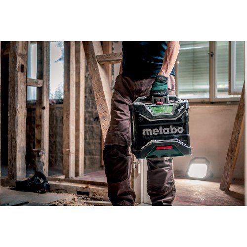 Baustellenradio solo RC12-18 32WBTDAB+ Metabo ohne Akku ohne Ladegerät Karton