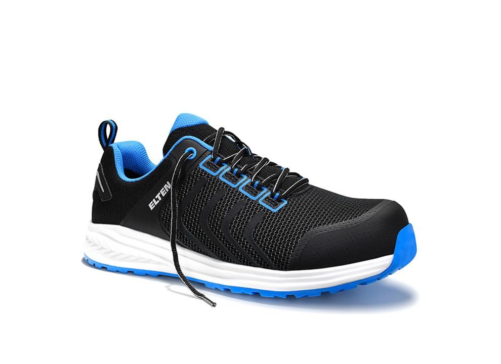 Sicherheitshalbschuh LIVAS black-blue Low ESD S1PL, Gr. 38
