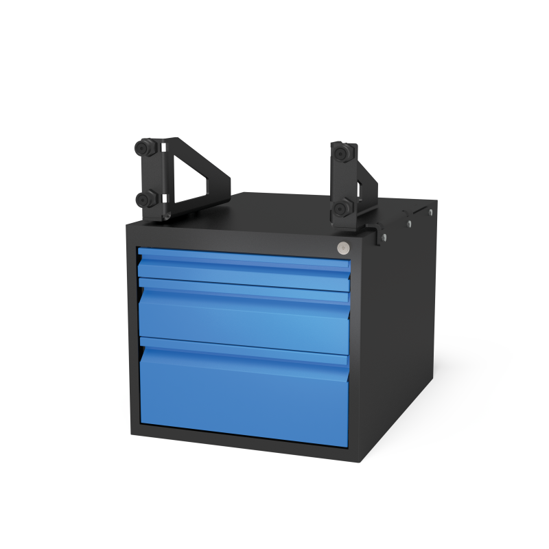 Set Sub Table Box abschließbar inkl. 3 Schubladen
